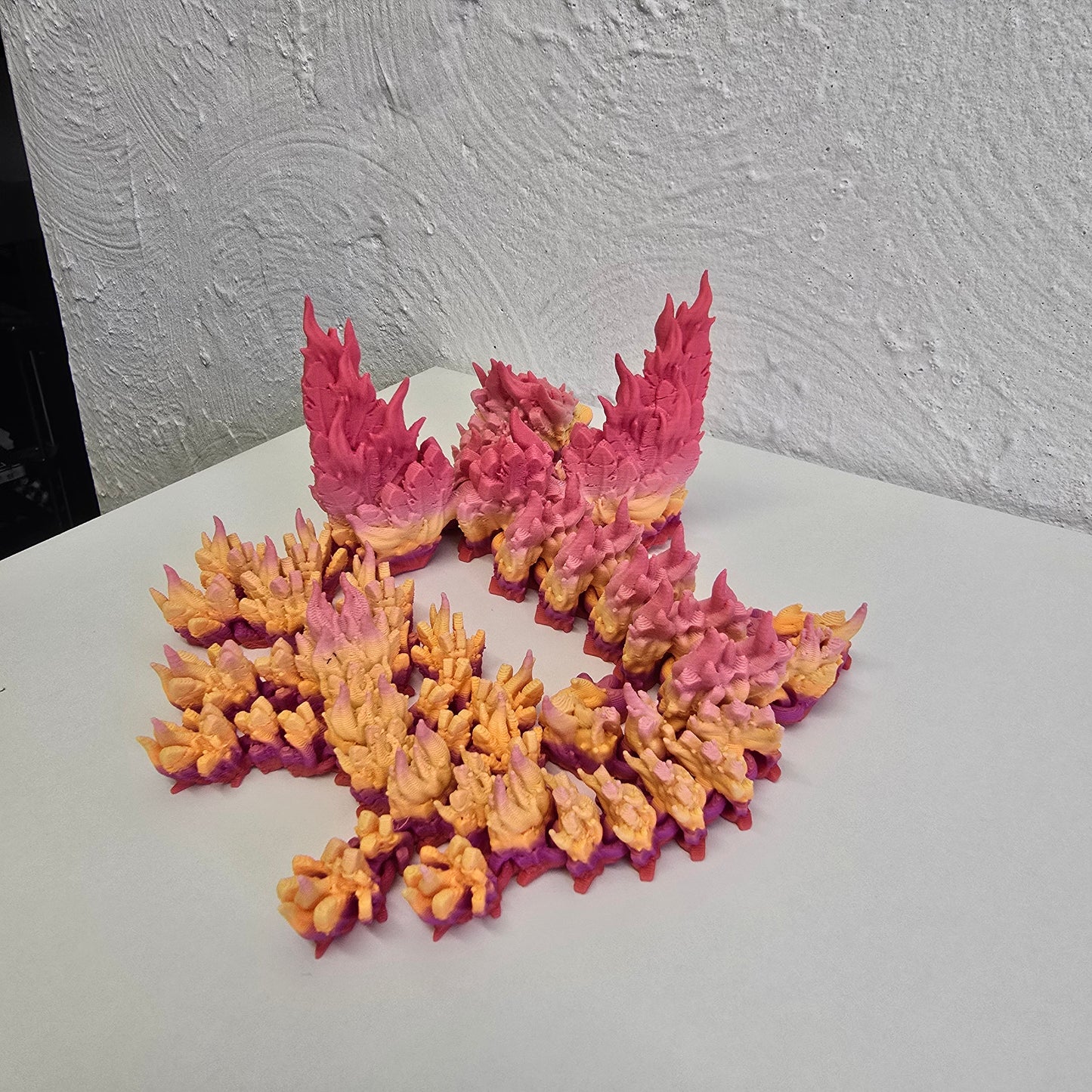 Flame-Tail Phoenix Dragon