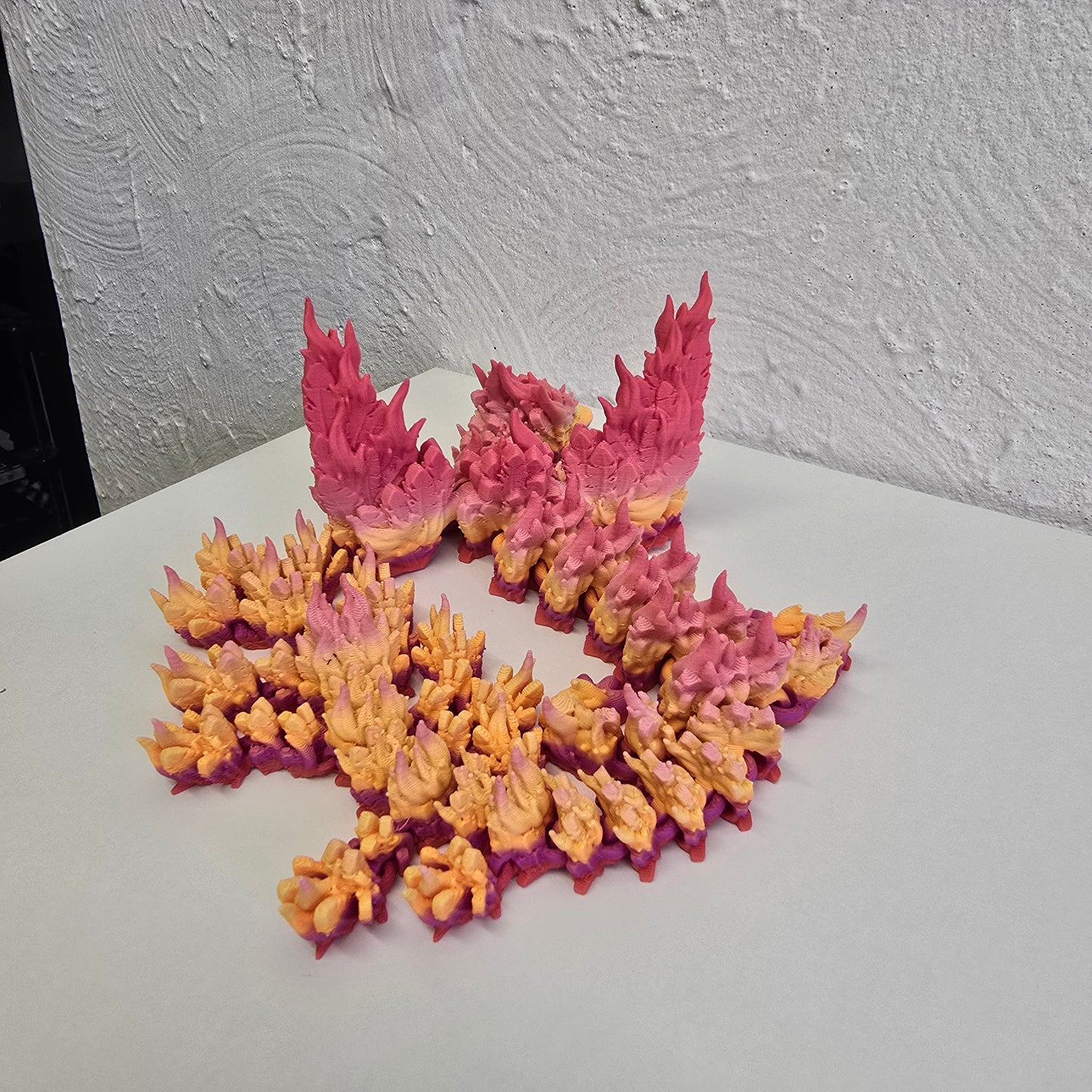 Flame-Tail Phoenix Dragon