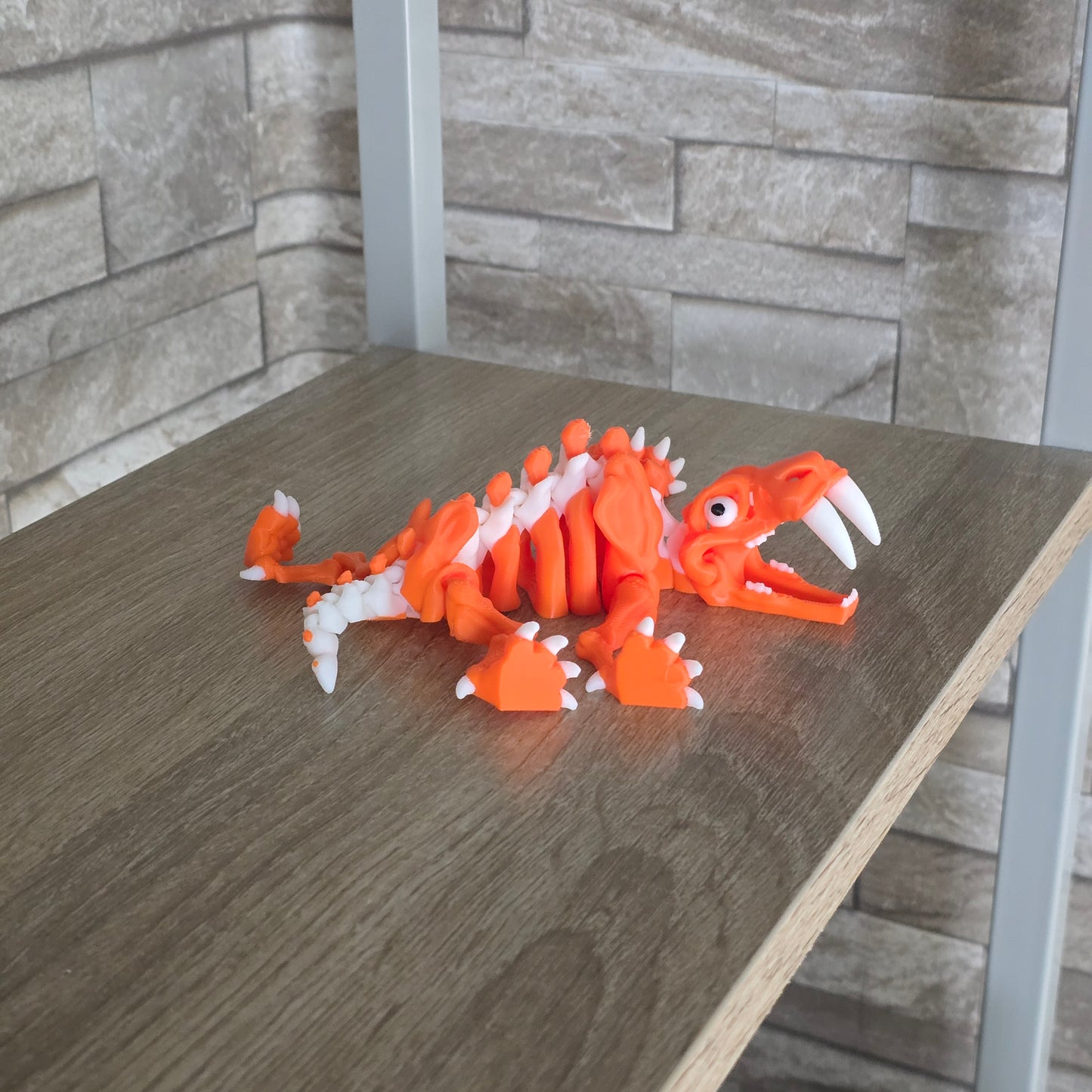 Articulated Sabretooth Dinosaur