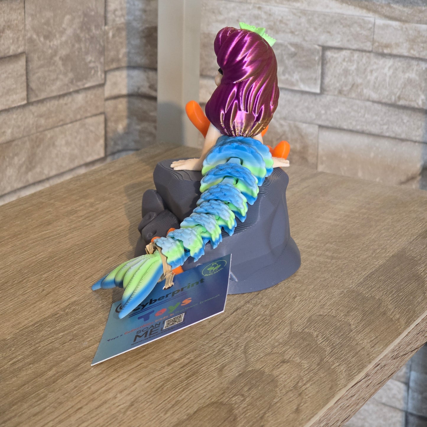 Magical Mermaid With Stand