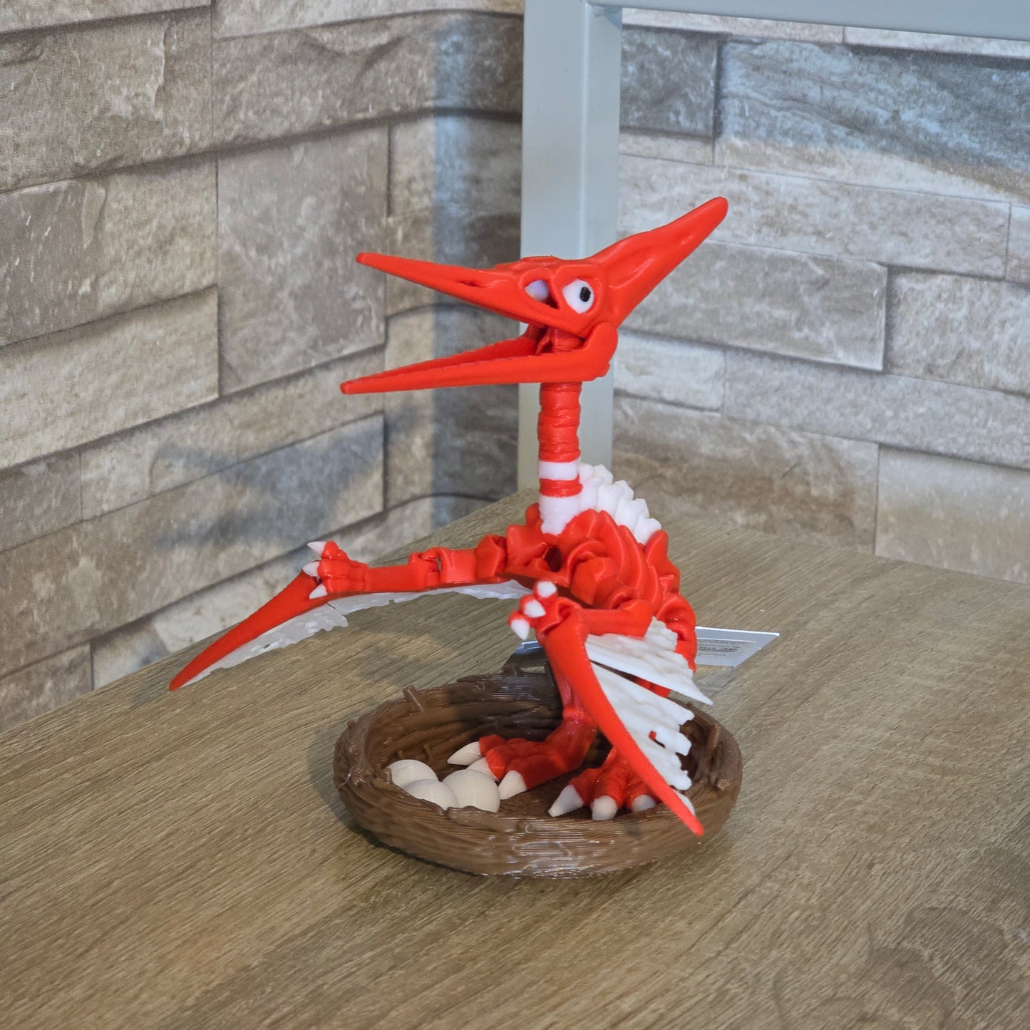 Articulated Skeleton Pteranodon With Stand