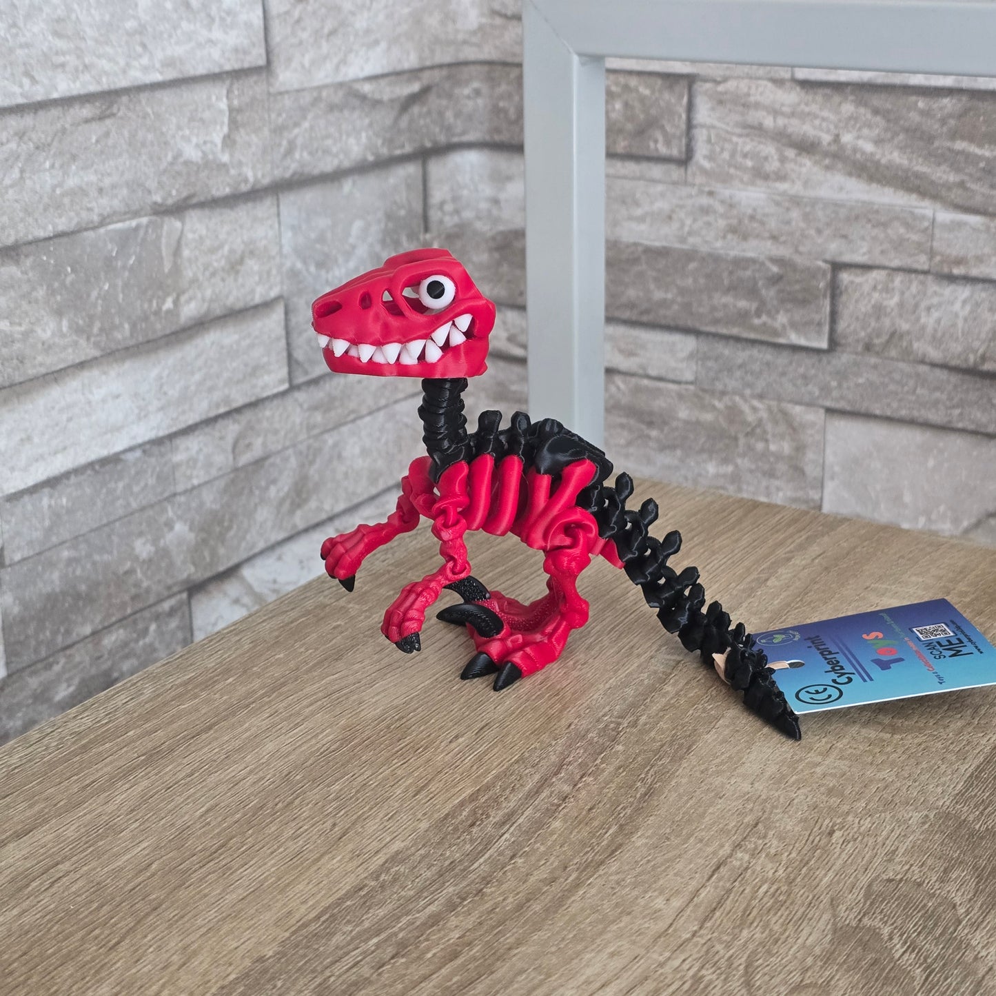 Articulated Raptor Dinosaur